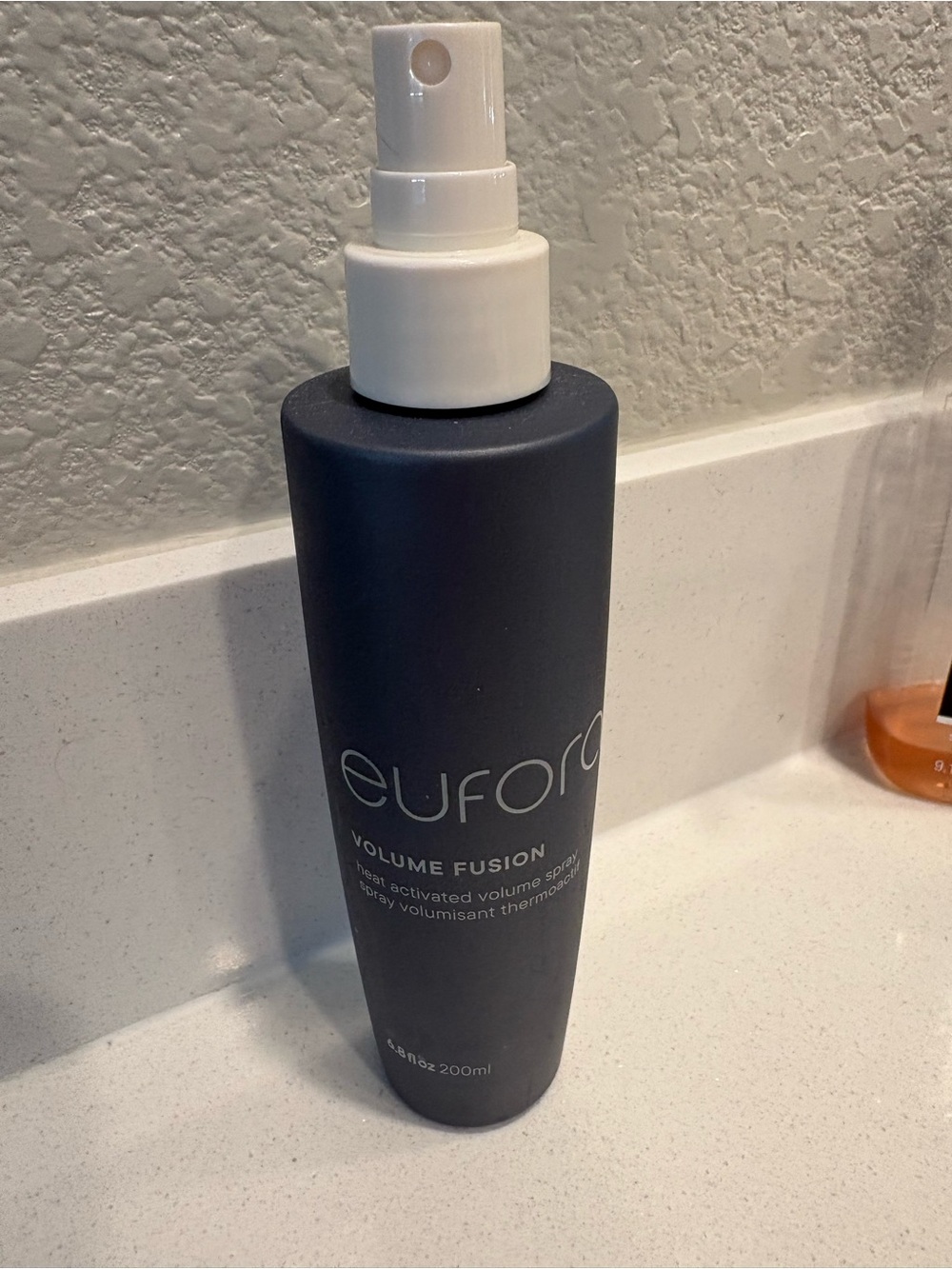Eufora Volume Fusion Heat Activated Volume Spray 6.8 oz / 200ml NEW Fine Hair